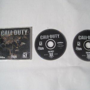 Call of Duty (PC, 2003) Vintage Complete with 2 Disc, Manual & Key (Activision)